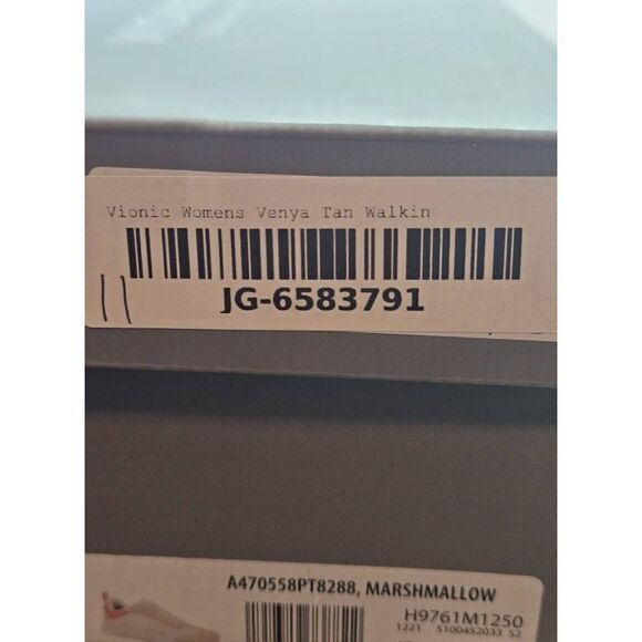 Vionic ladies Venya marshmallow walking shoes Nib - Picture 12 of 12